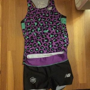 New Balance Nationals Singlet and Shorts Kit